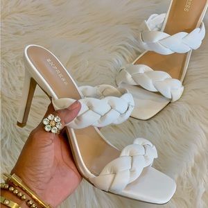 New! Woven Heels